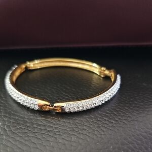 Swarovski Gold and Silver Crystal Bracelet